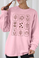 UL240-E3101 Autumn Graphic Long Sleeve Tee $13.75