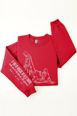 UL180P-E3075FS If Youu2019re Hanging On Graphic Plus Sweatshirt $27