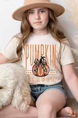 US3001Y-E3145Z Pumpkin Season Kids Graphic Tee $11