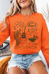 UL180-E3097 Cowgirl Country Music Graphic Sweatshirt $20