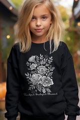 UL180B-E3155Z Neutral Thanksgiving Kids Graphic Sweatshirt $20