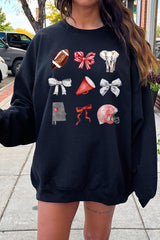 UL180P-E3076 Alabama Football Graphic Plus Sweatshirt $25