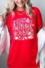 5000-E3139 In a World of Witches Graphic Heavy Cotton Tee $9