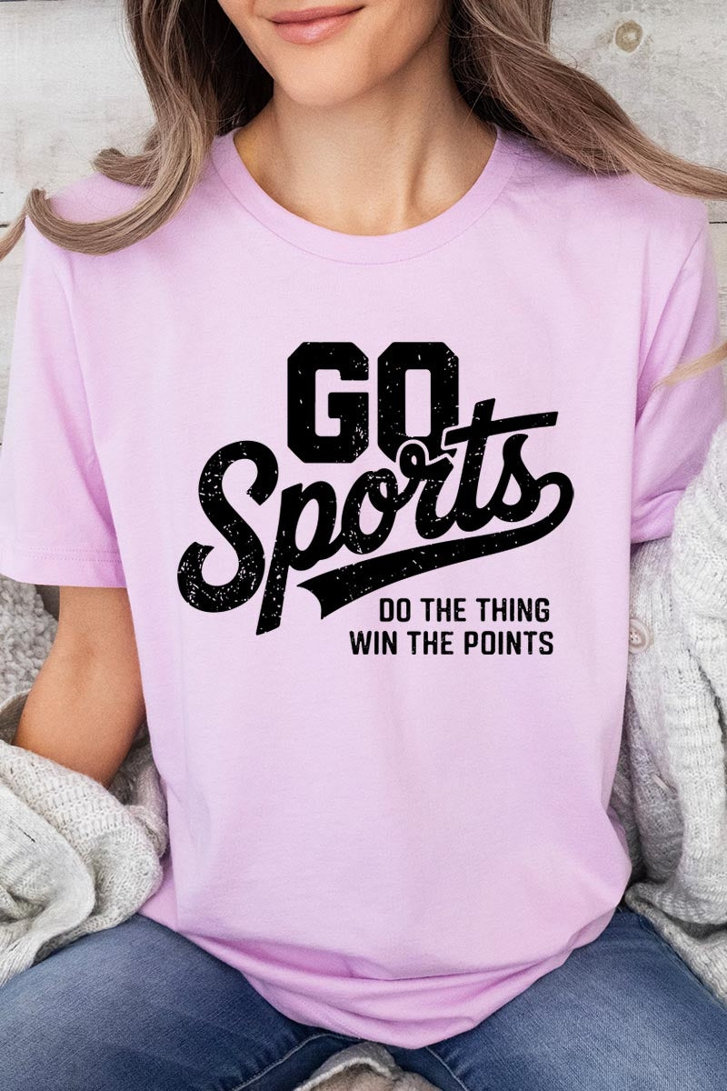 US3001-E3103 Go Sports Graphic Tee $12.5
