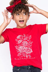 US3001Y-E3155Z Neutral Thanksgiving Kids Graphic Tee $11