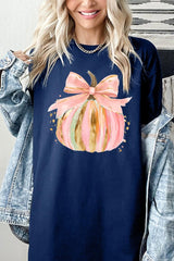 5000-E3083 Brushstroke Pumpkin Graphic Heavy Cotton Tee $9