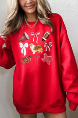 UL180-E3079 Texas Football Graphic Sweatshirt $20