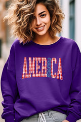 UL180-E3468 God Bless USA Graphic Sweatshirt $20