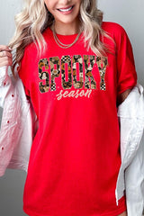 5000-E3105 Spooky Season Halloween Graphic Heavy Cotton Tee $9