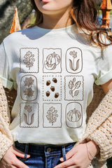 US3001-E3101 Autumn Graphic Tee $12.5