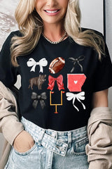 US3001-E3077 Arkansas Football Graphic Tee $12.5