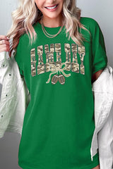 5000-E3131 Football Game Day Camo Graphic Heavy Cotton Tee $9