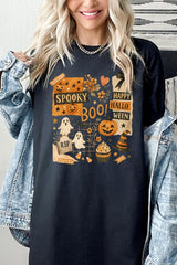 5000-E3084 Halloween collage Graphic Heavy Cotton Tee $9
