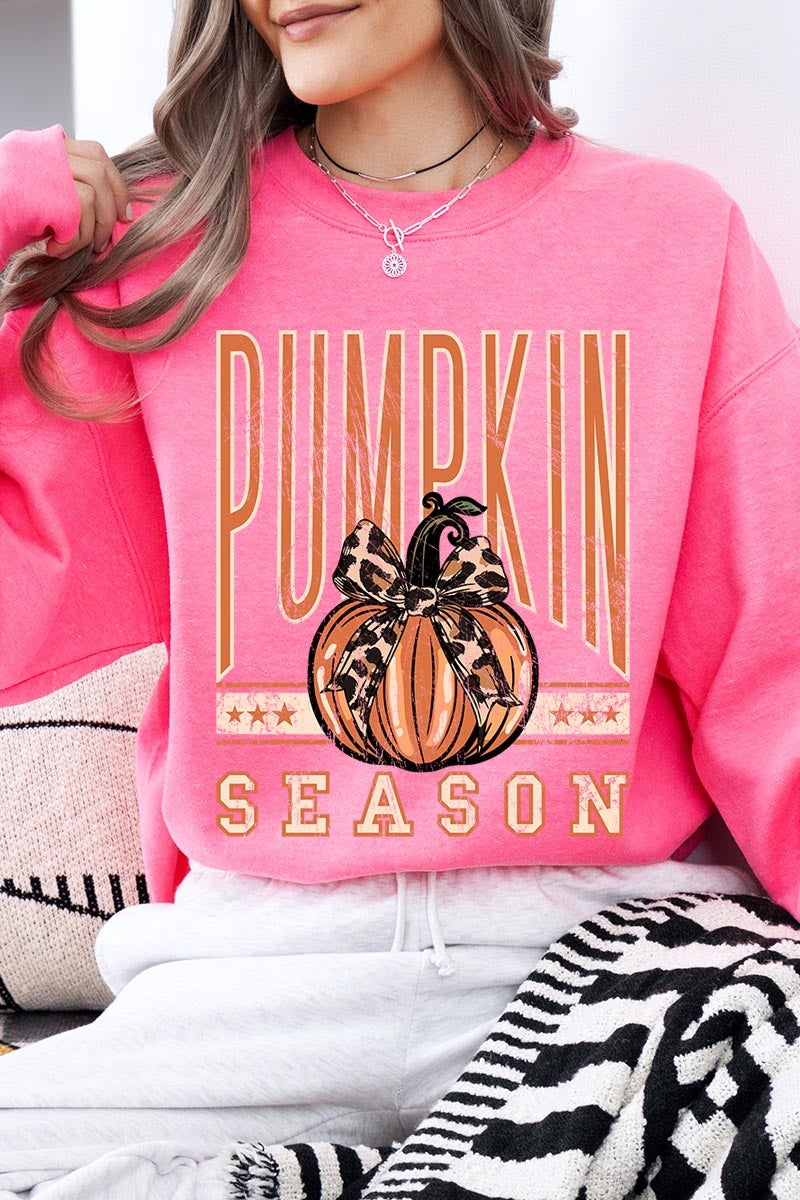 UL180P-E3145 Pumpkin Season Graphic Plus Sweatshirt $25