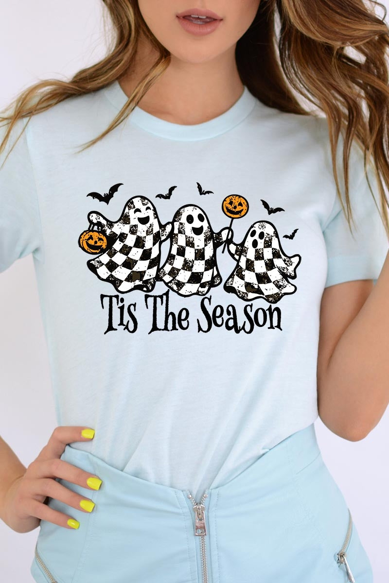 US3001-E3124 Retro Ghosts Graphic Tee $12.5