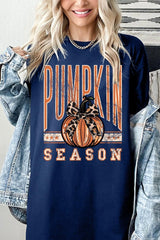 5000P-E3145 Pumpkin Season Graphic Plus Heavy Cotton Tee $12.75
