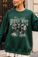 UL180P-E3193 Huntersu2019 Wives Social Club Graphic Plus Sweatshirt $25