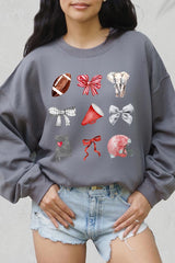 UL180P-E3076 Alabama Football Graphic Plus Sweatshirt $25