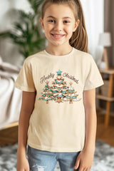 US3001Y-E3185Z Howdy Christmas Kids Graphic Tee $11