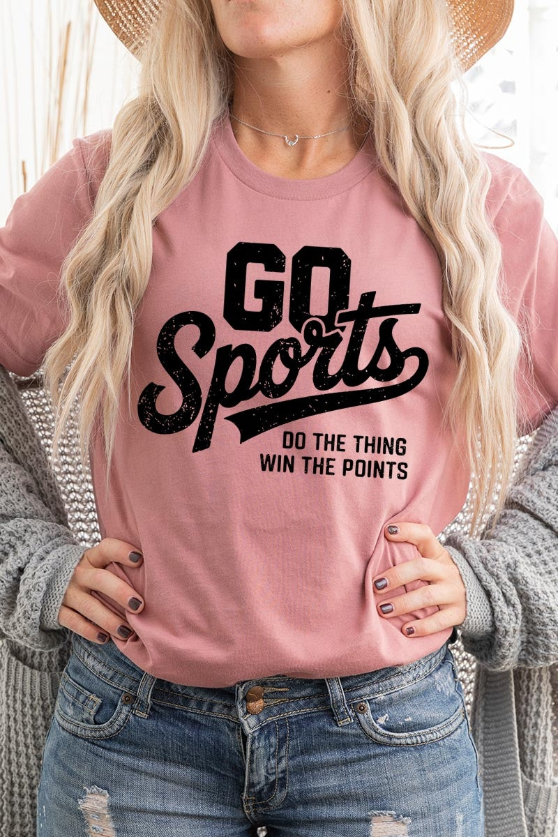 US3001P-E3103 Go Sports Graphic Plus Tee $16