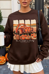 UL180P-E3172 Harvest Is Plenty Graphic Plus Sweatshirt $25