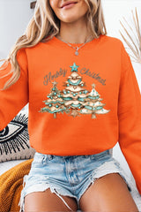 UL180-E3185 Howdy Christmas Graphic Sweatshirt $20