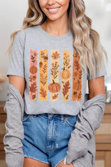US3001-E3110 Brushstroke Boho Fall Graphic Tee $12.5