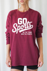 UL240P-E3103 Go Sports Graphic Plus Long Sleeve Tee $17