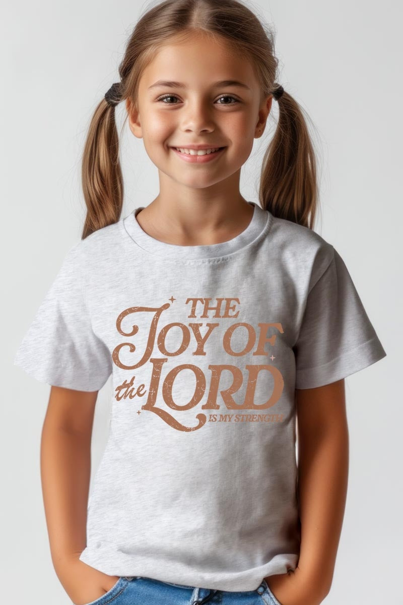 US3001Y-E3179Z Joy of the Lord Kids Graphic Tee $11