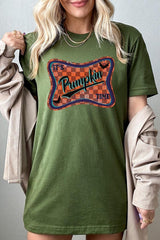 US3001-E3144 Itu2019s pumpkin time Graphic Tee $12.5