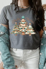 US3001-E3185 Howdy Christmas Graphic Tee $12.5