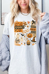 5000P-E3084 Halloween collage Graphic Plus Heavy Cotton Tee $12.75