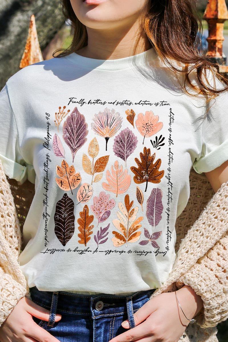 US3001P-E3147 Christian Fall Graphic Plus Tee $16