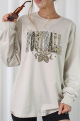 UL240P-E3132 Camo Football Graphic Plus Long Sleeve Tee $17