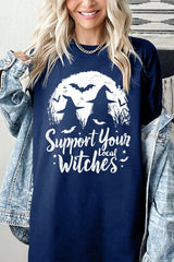 5000-E3161 Local Witches Halloween Graphic Heavy Cotton Tee $9