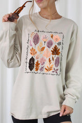 UL240-E3147 Christian Fall Graphic Long Sleeve Tee $13.75