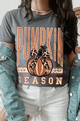 US3001P-E3145 Pumpkin Season Graphic Plus Tee $16