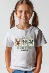US3001Y-E3192Z Deer & Duck Hunting Season Kids Graphic Tee $11