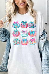 5000P-E3137 Coquette Pumpkin Graphic Plus Heavy Cotton Tee $12.75