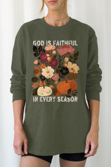 UL240P-E3171 Faithful In Every Season Graphic Plus Long Sleeve Tee $17