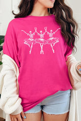 5000P-E3156 Halloween Ballerina Graphic Plus Heavy Cotton Tee $12.75