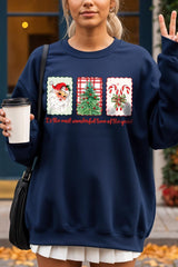 UL180-E3201 Most Wonderful Time Graphic Sweatshirt $20