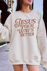 UL180P-E3114 Christian Graphic Plus Sweatshirt $25