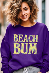 UL180-E3465 Beach Bum Dot Graphic Sweatshirt $20