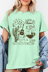 5000-E3097 Cowgirl Country Music Graphic Heavy Cotton Tee $9