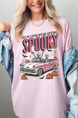5000-E3142 Spooky Skeleton Graphic Heavy Cotton Tee $9