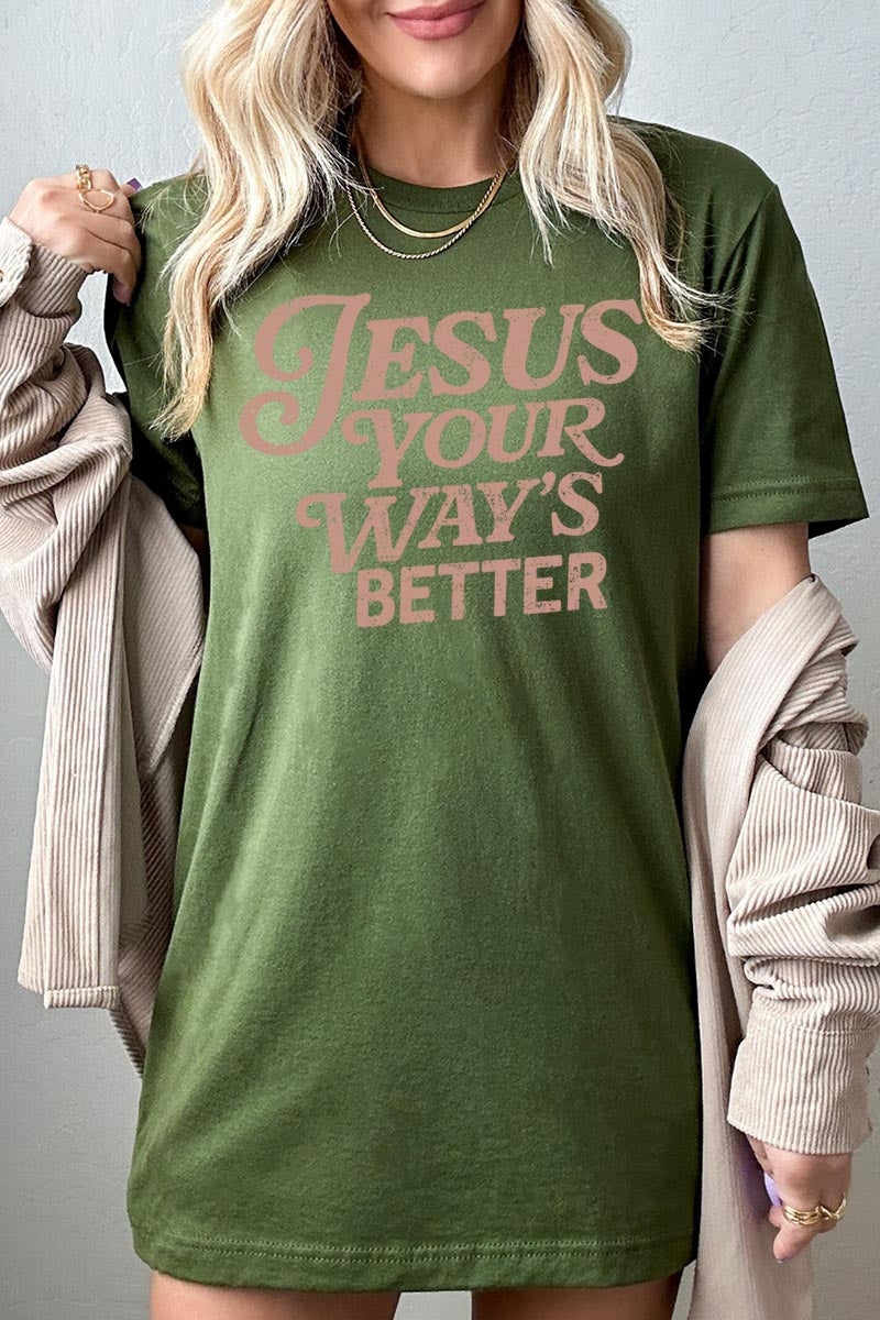 US3001P-E3114 Christian Graphic Plus Tee $16