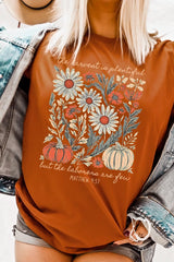 US3001-E3173 Faith Harvest Graphic Tee $12.5