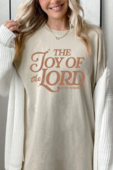 5000P-E3179 Joy of the Lord Graphic Plus Heavy Cotton Tee $12.75