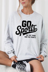 UL240-E3103 Go Sports Graphic Long Sleeve Tee $13.75